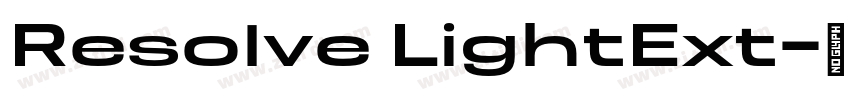 Resolve LightExt字体转换 Resolve LightExt字体转换